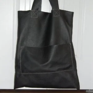 sac cabat en cuir