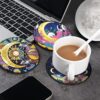 Sous-verres de peinture diamant Lune mystique – Image 3