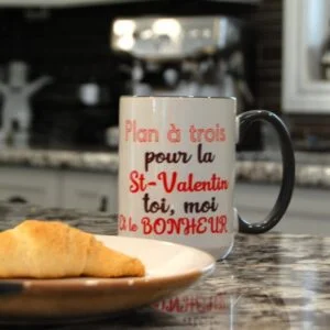 Tasse "Joyeuse Saint valentin"