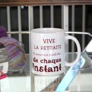 Tasse "Vive la Retraite"