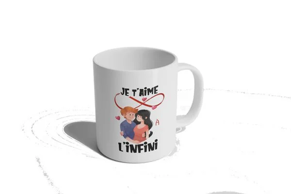 Tasse "Je t'aime à l'Infini"